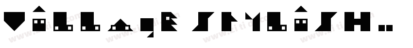 Village Stylish字体转换